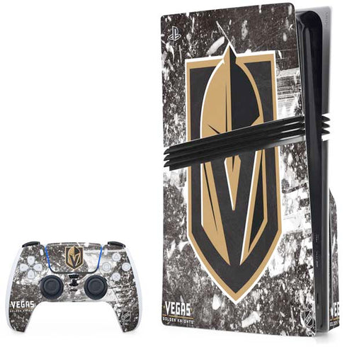 NHL Vegas Golden Knights Frozen PlayStation PS5 Skins