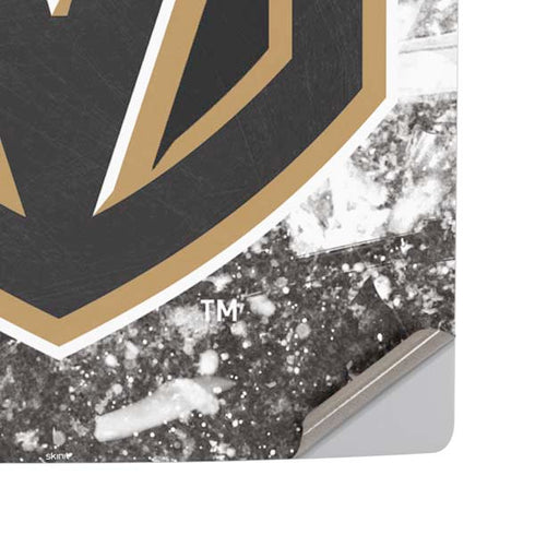 NHL Vegas Golden Knights Frozen PS5 Pro Disk Console Skin