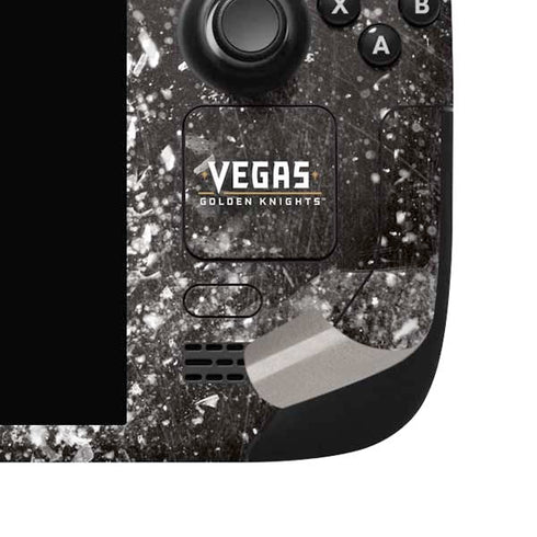 NHL Vegas Golden Knights Frozen Steam Deck Handheld Gaming Computer OLED Skin