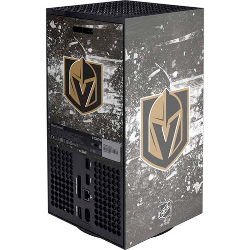 NHL Vegas Golden Knights Frozen XBox Series X Digital Edition Console Skin