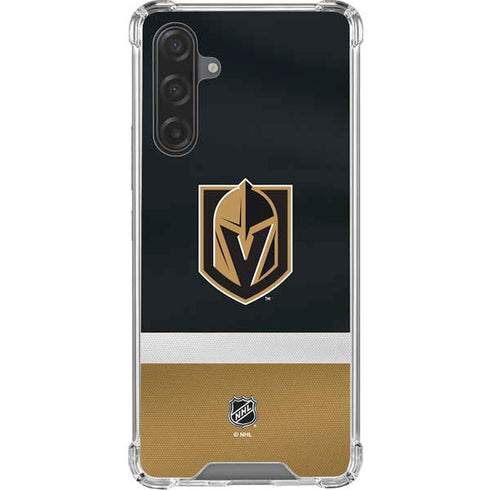 NHL Vegas Golden Knights Jersey Galaxy A17 Clear Case