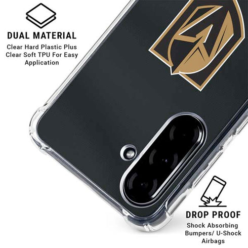 NHL Vegas Golden Knights Jersey Galaxy A36 5G Clear Case