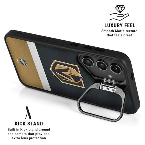 NHL Vegas Golden Knights Jersey Galaxy S25 Kickstand Case