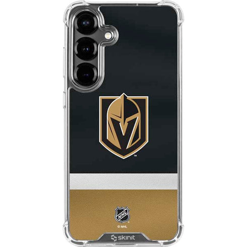 NHL Vegas Golden Knights Jersey Galaxy S26 Plus Clear Case