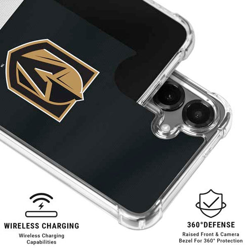 NHL Vegas Golden Knights Jersey Galaxy S26 Plus Clear Case