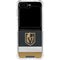 NHL Vegas Golden Knights Jersey Galaxy Z Flip6 Clear Case