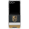 NHL Vegas Golden Knights Jersey Galaxy Z Flip7 Clear Case