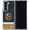 NHL Vegas Golden Knights Jersey Galaxy Z Fold5 5G Clear Case