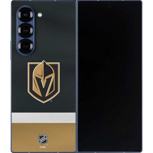 NHL Vegas Golden Knights Jersey Galaxy Z Fold6 Skin