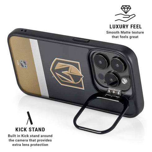 NHL Vegas Golden Knights Jersey iPhone 15 Pro Max Kickstand Case