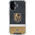 NHL Vegas Golden Knights Jersey iPhone 16 Plus Clear Case