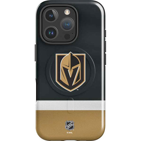 NHL Vegas Golden Knights Jersey iPhone 16 Pro Magsafe Impact Case