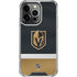 NHL Vegas Golden Knights Jersey iPhone 16 Pro Max Clear Case