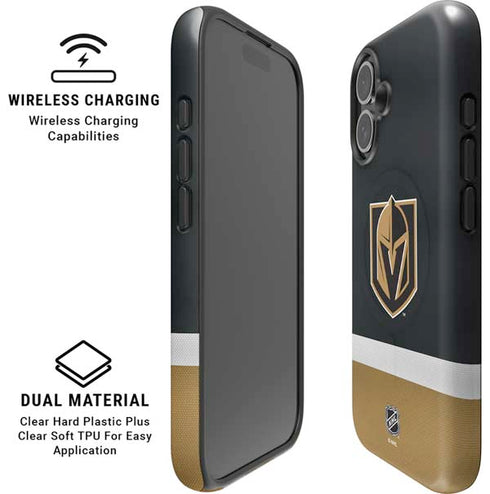 NHL Vegas Golden Knights Jersey iPhone 17 Magsafe Impact Case