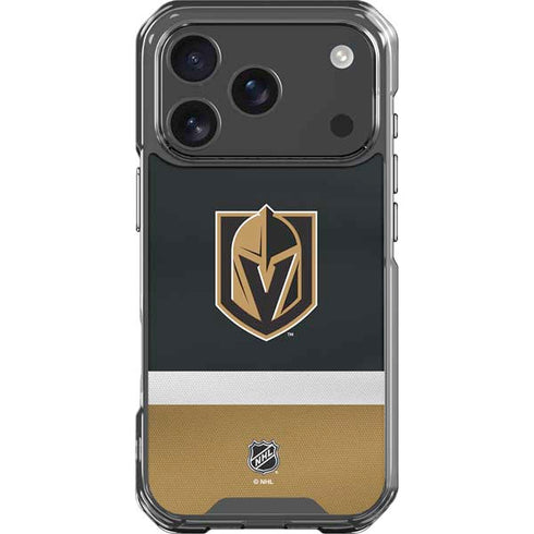 NHL Vegas Golden Knights Jersey iPhone 17 Pro Clear Case