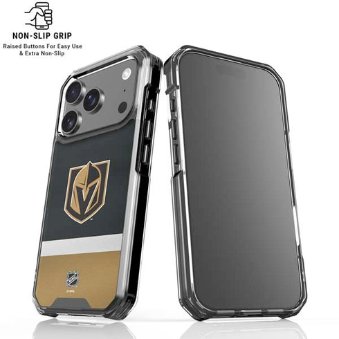 NHL Vegas Golden Knights Jersey iPhone 17 Pro Clear Case