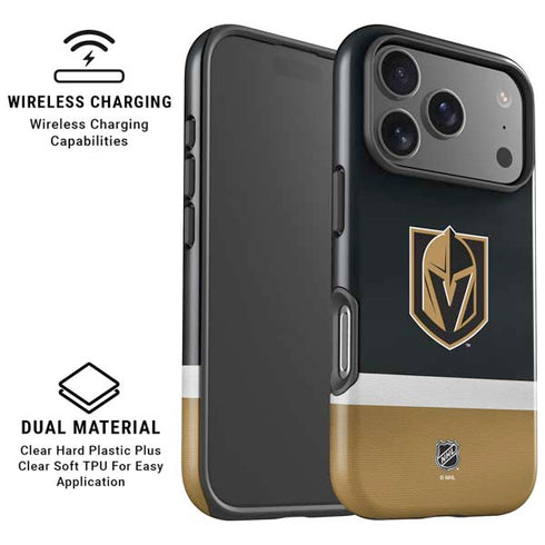 NHL Vegas Golden Knights Jersey iPhone 17 Pro Magsafe Impact Case
