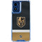 NHL Vegas Golden Knights Jersey Moto G 5G (2024) Clear Case