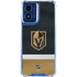 NHL Vegas Golden Knights Jersey Moto G 5G (2024) Clear Case