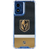 NHL Vegas Golden Knights Jersey Moto G Play 4G (2024) Clear Case