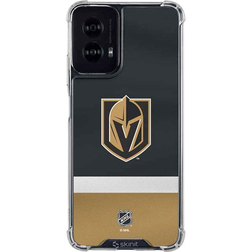 NHL Vegas Golden Knights Jersey Moto G Power 5G (2024) Clear Case