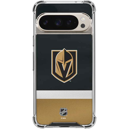 NHL Vegas Golden Knights Jersey Pixel 9/9 Pro Clear Case