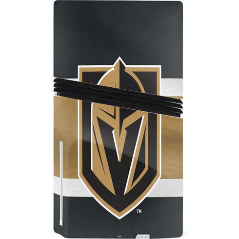NHL Vegas Golden Knights Jersey PS5 Pro Disk Console Skin
