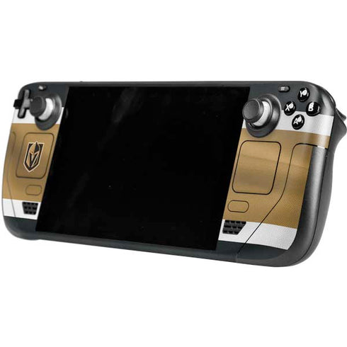 NHL Vegas Golden Knights Jersey Steam Deck Handheld Gaming Computer OLED Skin