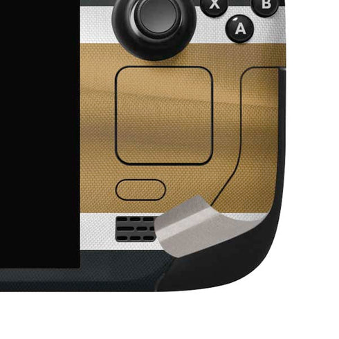 NHL Vegas Golden Knights Jersey Steam Deck Handheld Gaming Computer OLED Skin