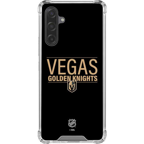 NHL Vegas Golden Knights Lineup Galaxy A17 Clear Case