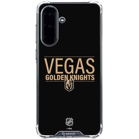 NHL Vegas Golden Knights Lineup Galaxy A36 5G Clear Case