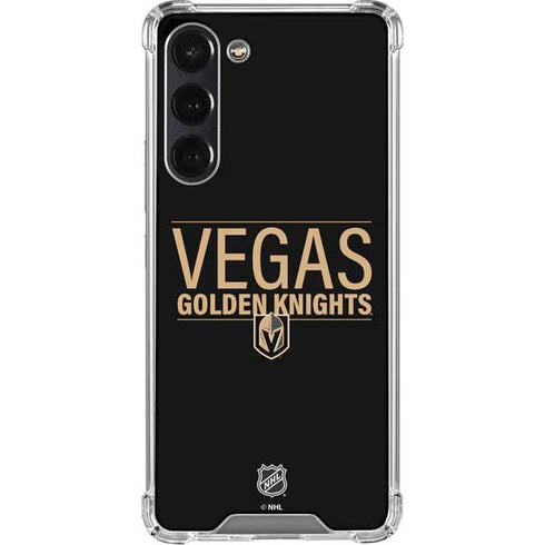 NHL Vegas Golden Knights Lineup Galaxy S24 FE Clear Case