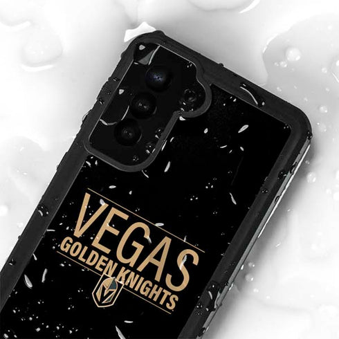 NHL Vegas Golden Knights Lineup Galaxy S24 Plus Waterproof Case