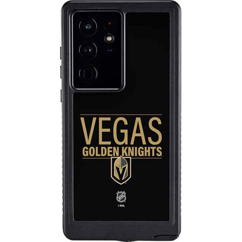 NHL Vegas Golden Knights Lineup Galaxy S24 Ultra Waterproof Case