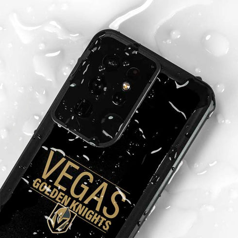 NHL Vegas Golden Knights Lineup Galaxy S24 Ultra Waterproof Case