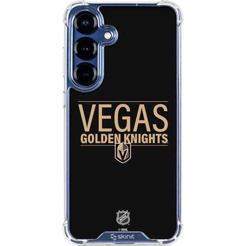 NHL Vegas Golden Knights Lineup Galaxy S25 Plus Clear Case