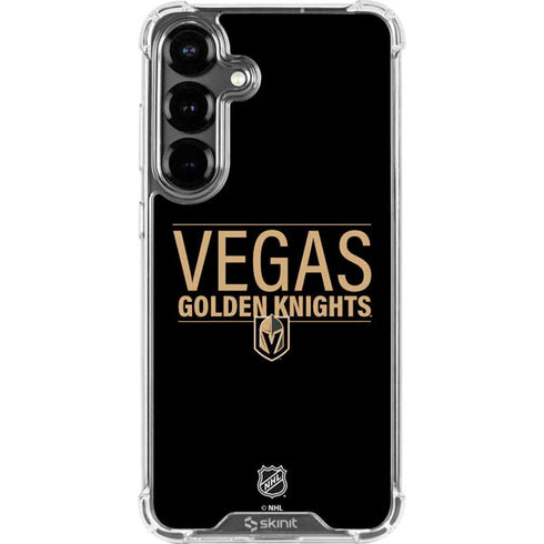NHL Vegas Golden Knights Lineup Galaxy S26 Plus Clear Case