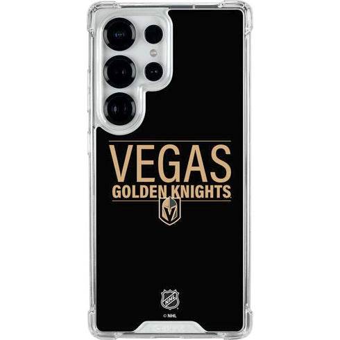 NHL Vegas Golden Knights Lineup Galaxy S26 Ultra Clear Case