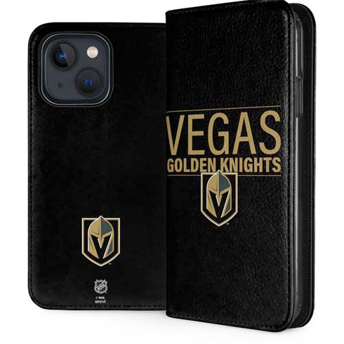 NHL Vegas Golden Knights Lineup iPhone 15 Folio Case