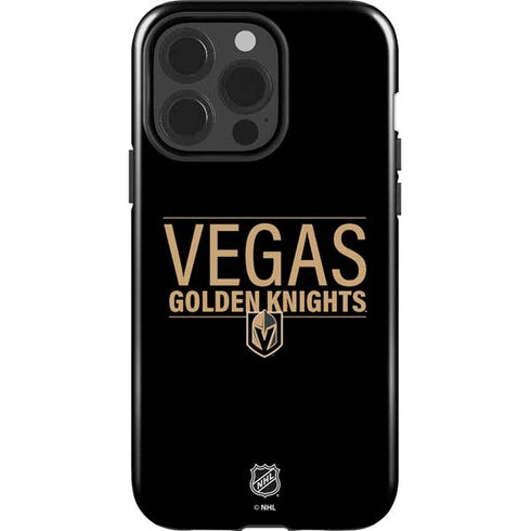 NHL Vegas Golden Knights Lineup iPhone 15 Pro Impact Case