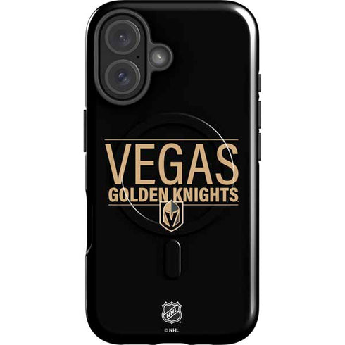 NHL Vegas Golden Knights Lineup iPhone 16 Magsafe Impact Case