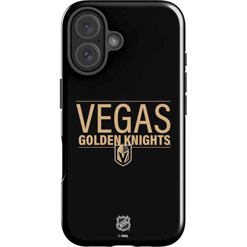 NHL Vegas Golden Knights Lineup iPhone 16 Plus Impact Case