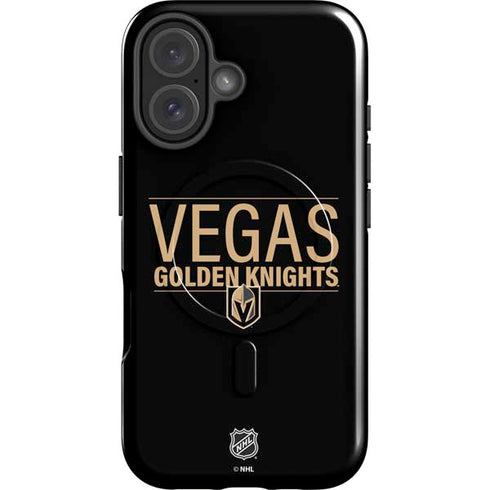 NHL Vegas Golden Knights Lineup iPhone 16 Plus Magsafe Impact Case