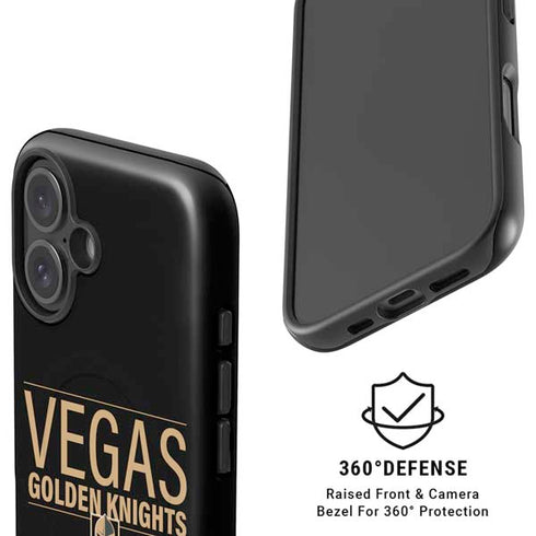 NHL Vegas Golden Knights Lineup iPhone 16 Plus Magsafe Impact Case