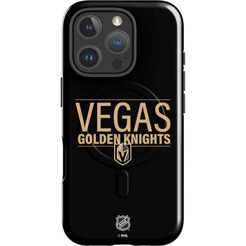 NHL Vegas Golden Knights Lineup iPhone 16 Pro Max Magsafe Impact Case
