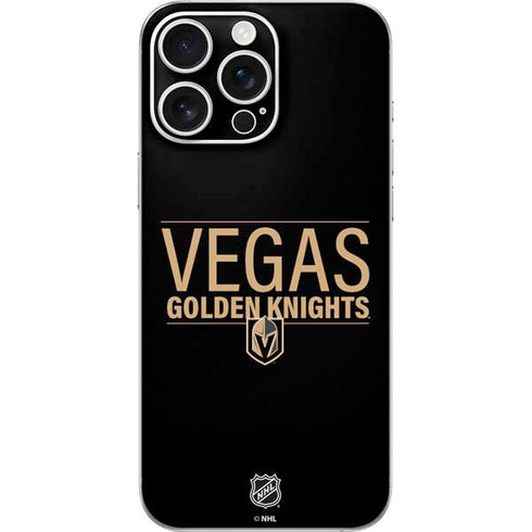 NHL Vegas Golden Knights Lineup iPhone 16 Pro Max Skin