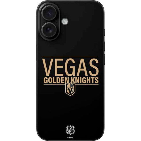NHL Vegas Golden Knights Lineup iPhone 16 Skin