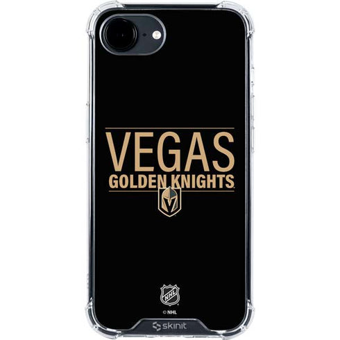 NHL Vegas Golden Knights Lineup iPhone 16e Clear Case