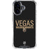 NHL Vegas Golden Knights Lineup iPhone 17 Clear Case