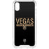NHL Vegas Golden Knights Lineup iPhone XS Clear Case